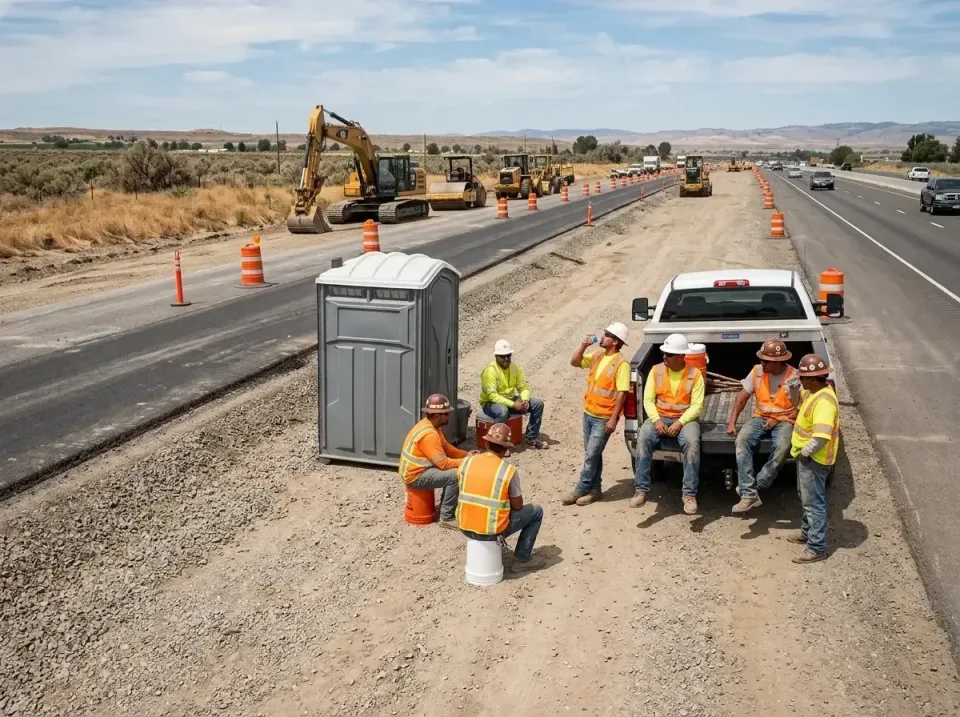 highway-road-construction-crew-007 — frequently asked questions, Porta Potty and Restroom Rentals in Nixa, MO
